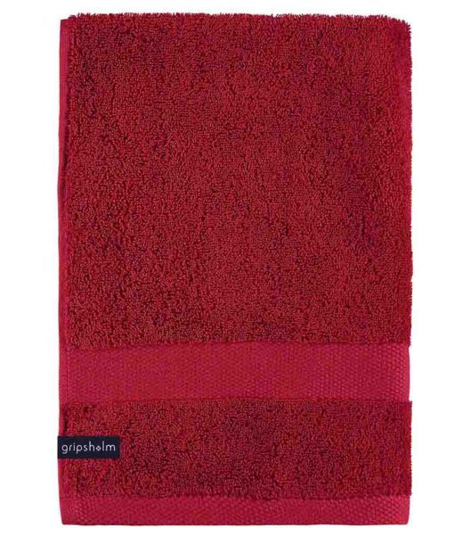 Gripsholm Handduk 50x70 Röd