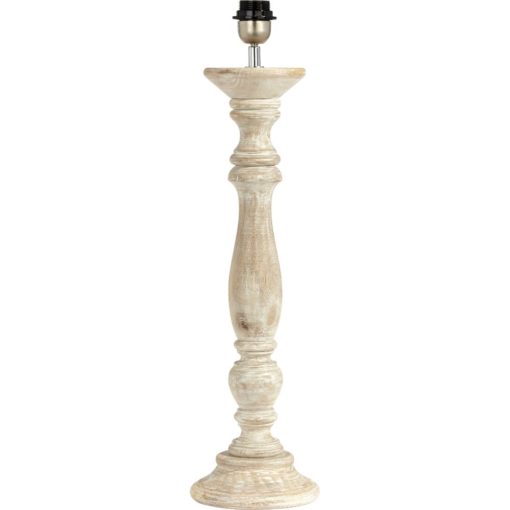 PR Home Lodge Lampfot Vintage white 63cm