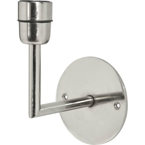 PR Home Base Vägglampa Matt chrome 13cm