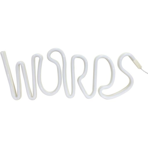 PR Home Words LED wallamp Words