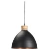 PR Home Roseville Taklampa Svart 42cm