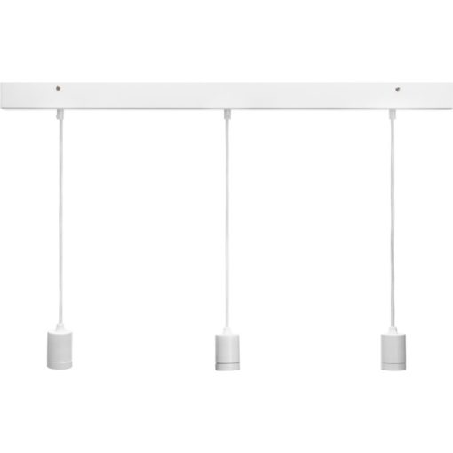 PR Home Line 3 ceiling light Rectang, white 80cm
