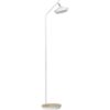 PR Home Geometri Golvlampa Vit/guld 135cm