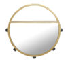 PR Home Bea spegellampa x5 Svart/guld 45cm