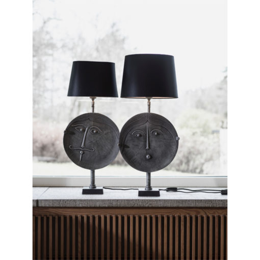 PR Home Mrs Round Lampfot Grå 55cm